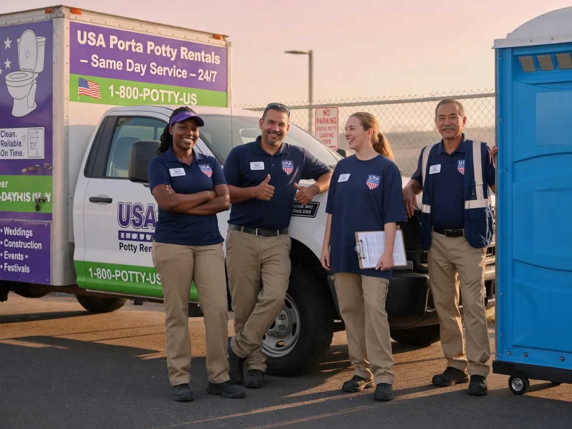 Porta Potty Rental company in Little River, CA